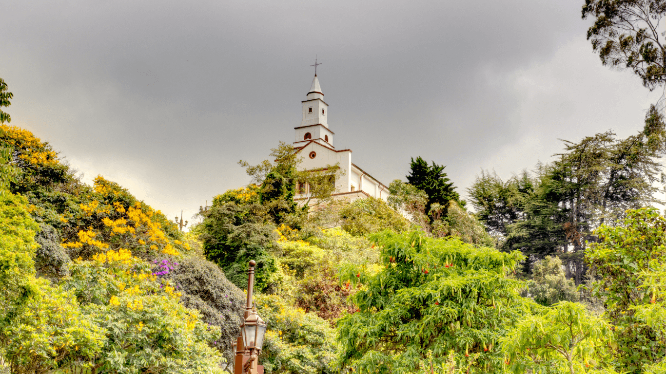 Cerro de Monserrate en Bogotá